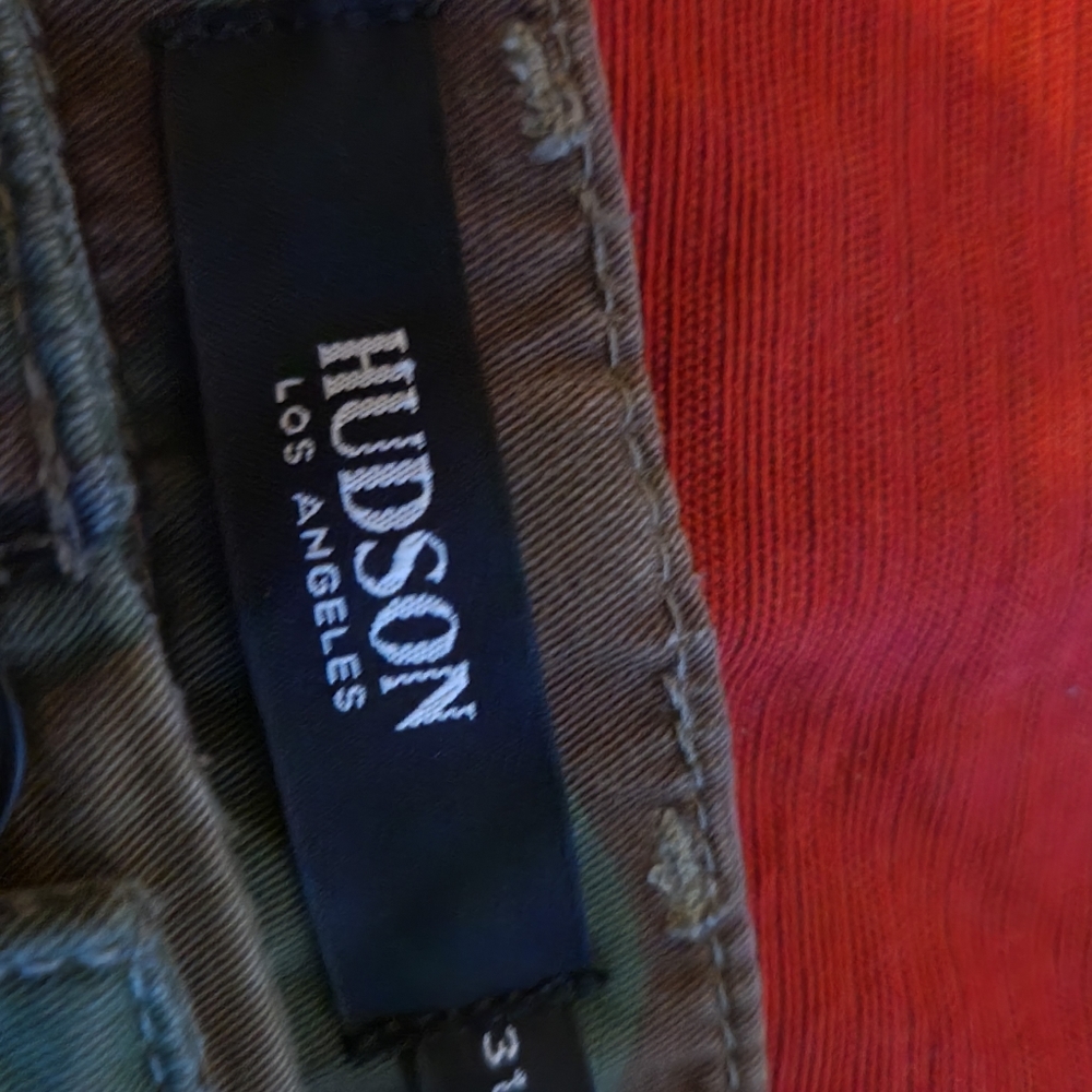 Hudson high waist cargo pants